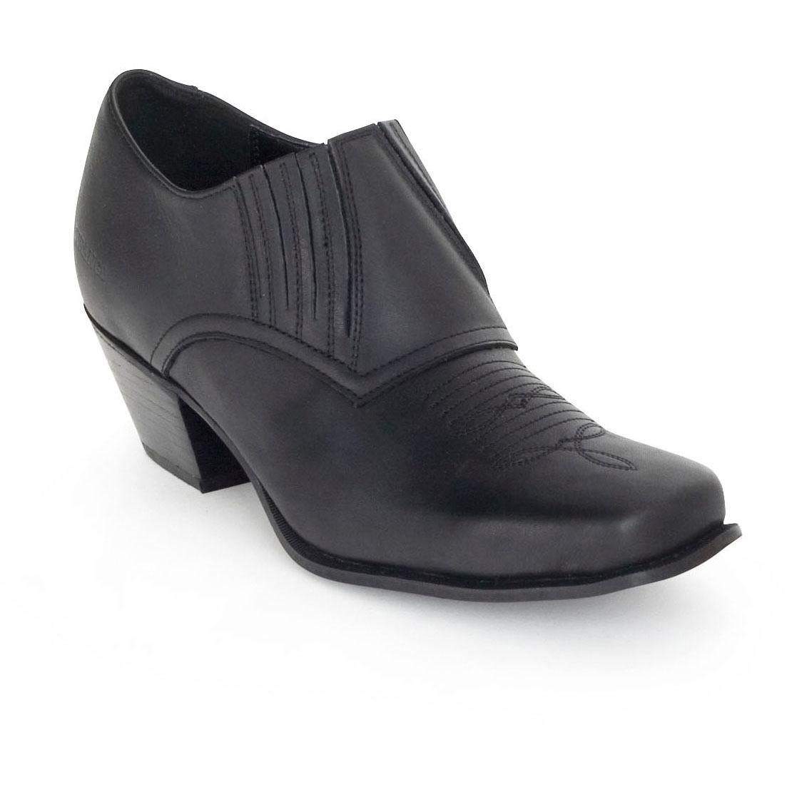 slouch mid calf heeled boot